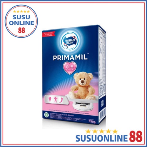 FRISIAN FLAG PRIMAMIL 1 (0-6 BULAN) 750 GRAM SUSU BENDERA AWAL SUSU