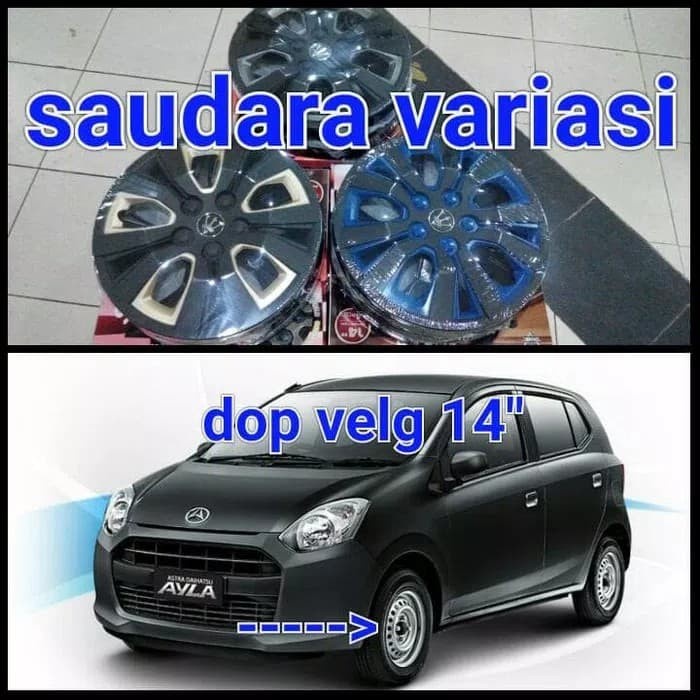✅Ori Dop Velg Ayla 14 Warna Berkualitas