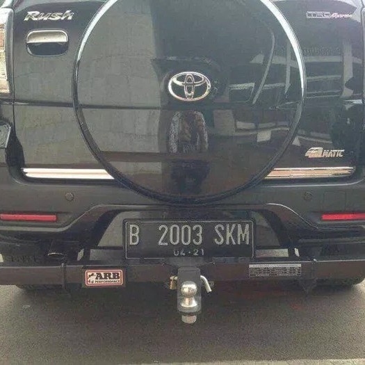 ✅Ori Towing Bar Arb Besi Bemper Belakang Mobil Rush Limited