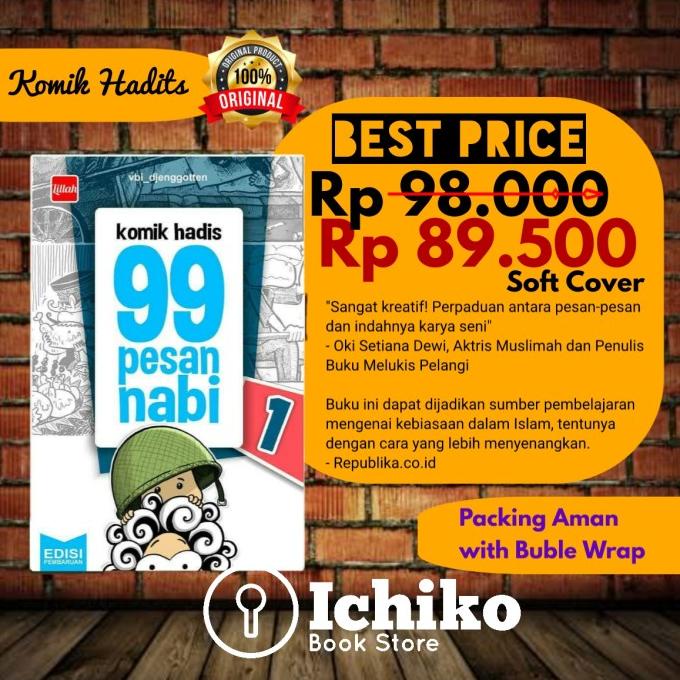 ORIGINAL Komik Hadis 99 Pesan Nabi Seri 1 /Buku Hadis 99 Pesan Nabi #1
