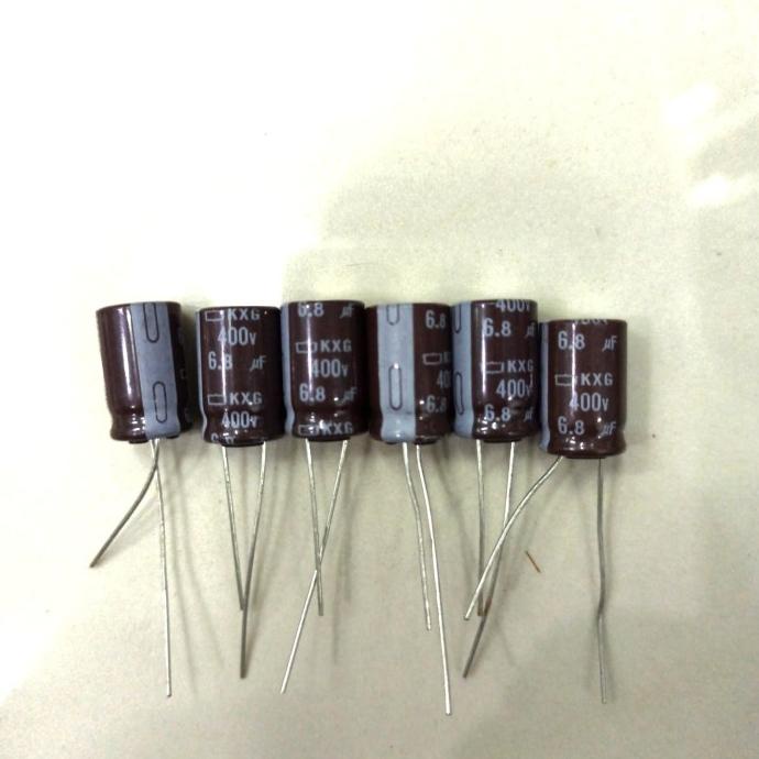 Terbaru Elco Kapasitor 6.8uf 400v 6,8uf 400v dre3 Diminati Banget