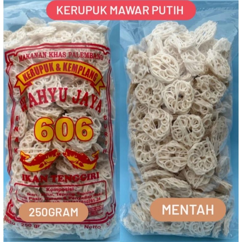 

KERUPUK MAWAR PUTIH 250GRAM IKAN TENGGIRI MENTAH DIKEMAS PLASTIK POLOS TANPA LABEL GAMBAR DI ATAS HANYA CONTOH