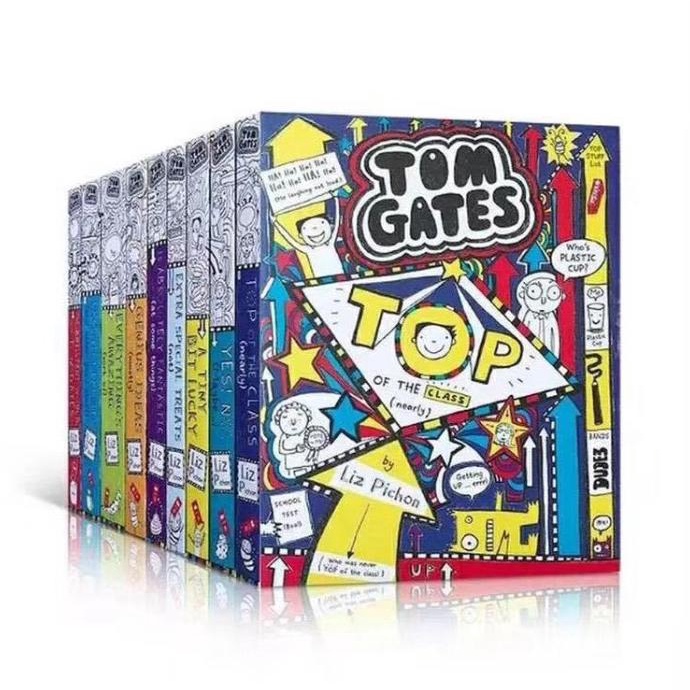 Tom Gates Full Collection 10 books Buku komik buku baru