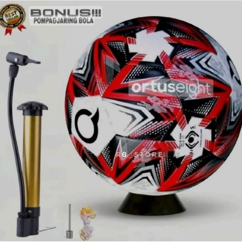 New Bola sepak size 5 ortuseight bola gawang besar size 5 bola kaki ortuseight .,