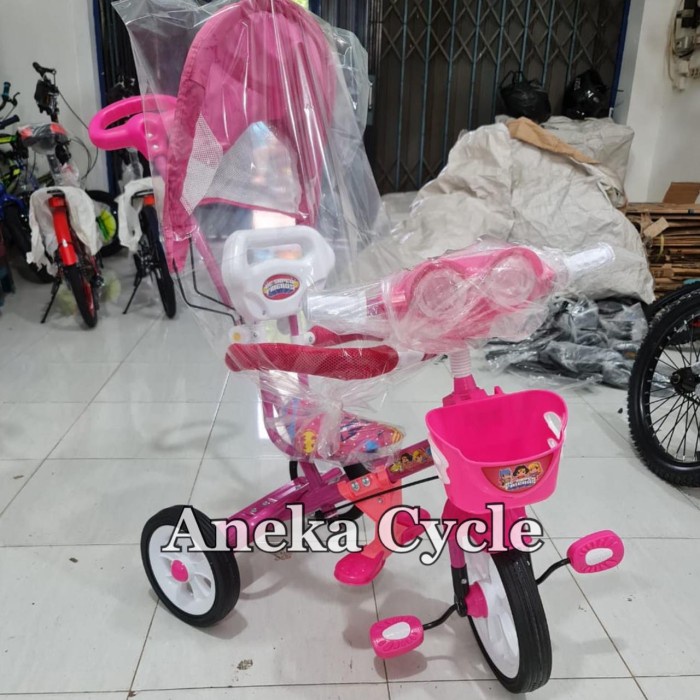 Sepeda Anak Roda Tiga Family Jagaan Kanopi Music Sepeda Roda 3