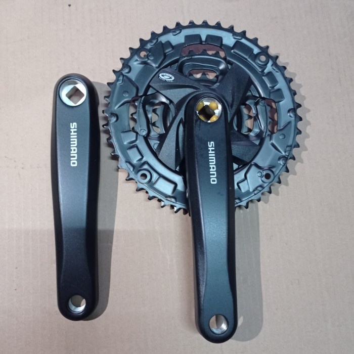 [Baru] Gir/Crankset/Crank Set Sepeda Mtb Shimano Altus Fc-M371 44T/32T/22T Terbatas