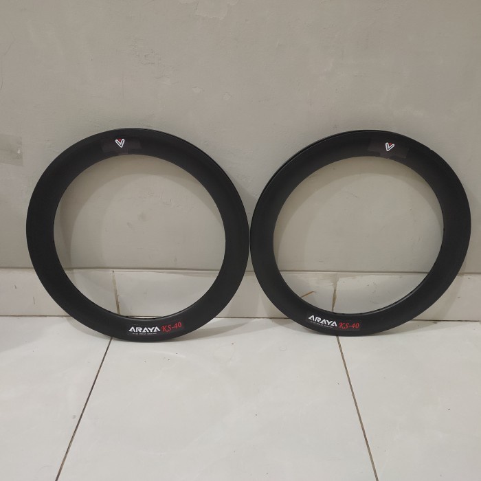 [Baru] Rims 16 X 1 3/8 349 Araya Ks-40 28H Hitam Terbaru