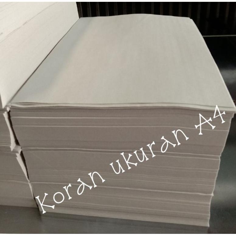 

Trendy Kertas koran ukuran A4 1 rim (500 lembar) !