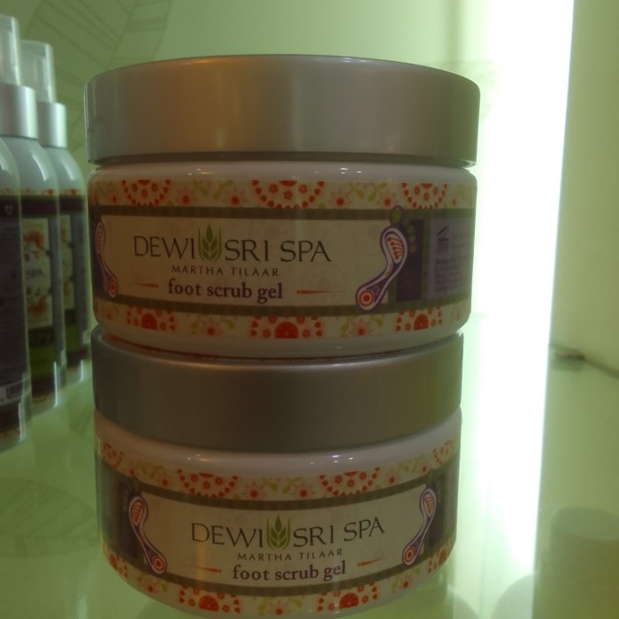 [New Ori] Dewi Sri Spa Martha Tilaar Foot Scrub Gel Diskon