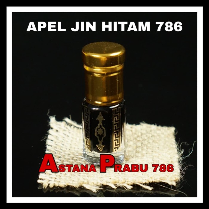 [New Ori] Apel - Jin 786 - Hitam - Bukan Minyak Poni Basalwa Misik Cobra Kasturi Limited