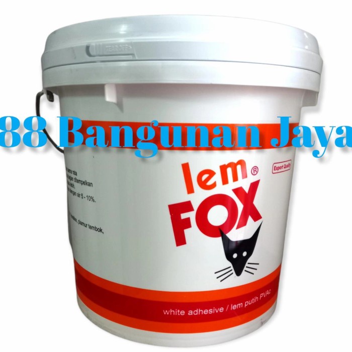 

Lem Fox Putih Pvac 10Kg