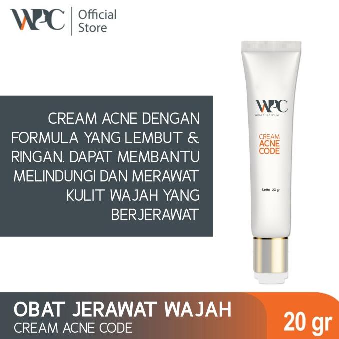 WPC Cream Acne Code 20gr | Obat Jerawat Oles | Skincare Wajah