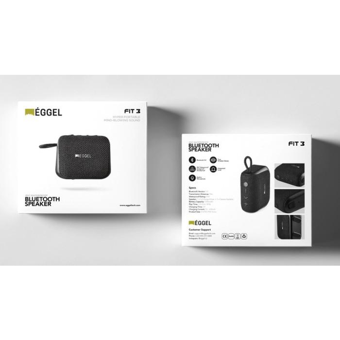 Eggel Fit 3 Waterproof Portable Bluetooth Speaker