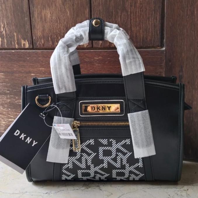 Dkny Tas Wanita Style Do690Ah2 Sml Weekender Logo Print / Sling Bag Kertania