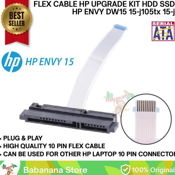 Kabel Adapter Konektor Fleksibel Hdd Sata 15-j105tx Dw15 Hp Envy 15