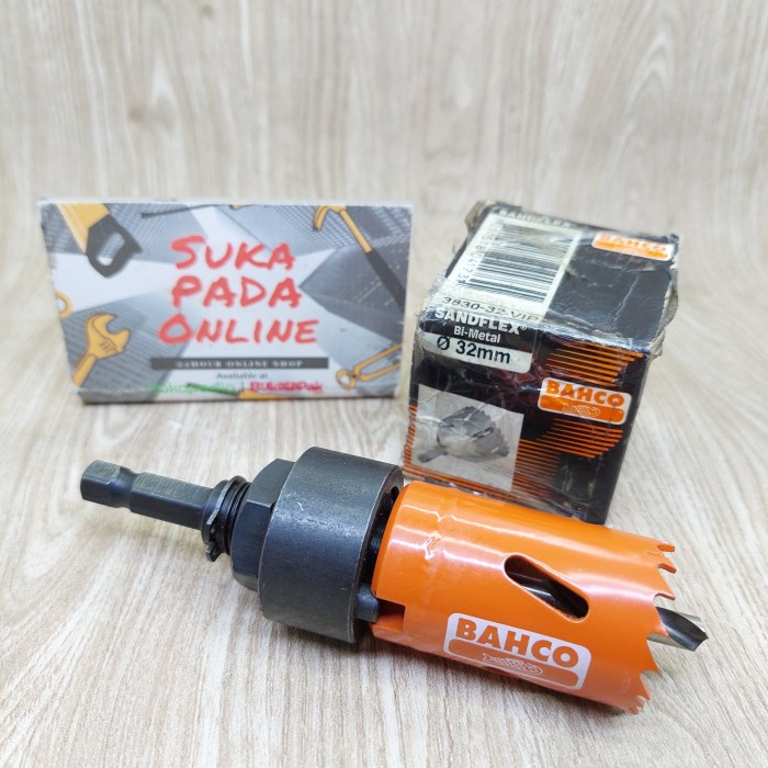 ✅COD Holesaw Besi Bimetal Bahco Sandvik Original Terbaru