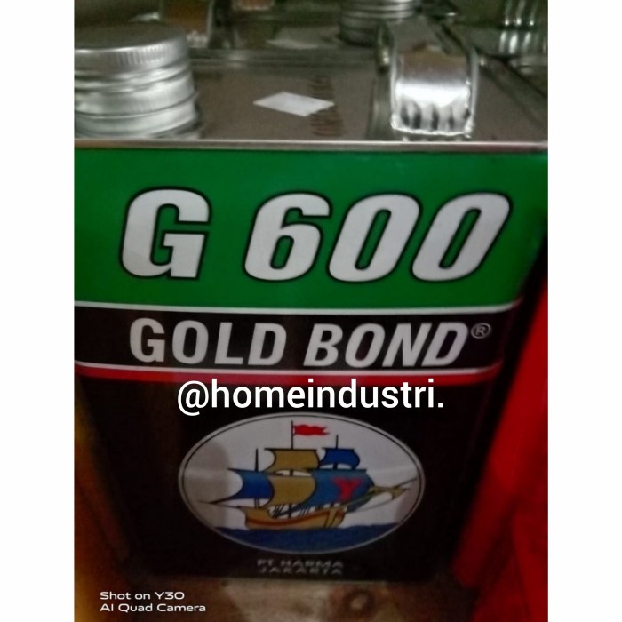 ✅COD Lem Gold Bond G 600 Ukuran Galon Lem Sandal Dan Sepatu Berkualitas