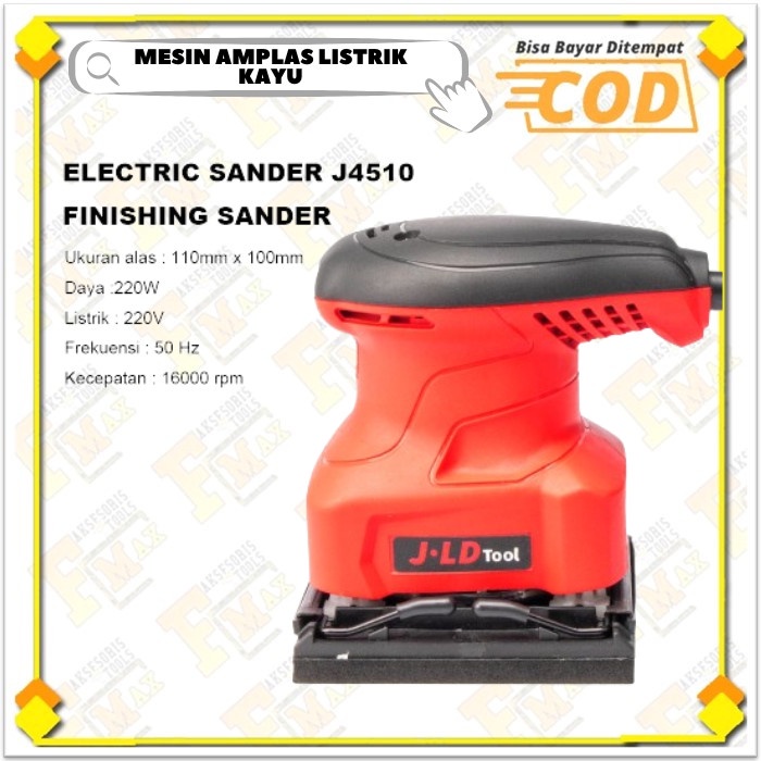 ✅COD Mesin Amplas Listrik 240 Watt Amplas Kayu Penghalus Pelicin Kayu Berkualitas