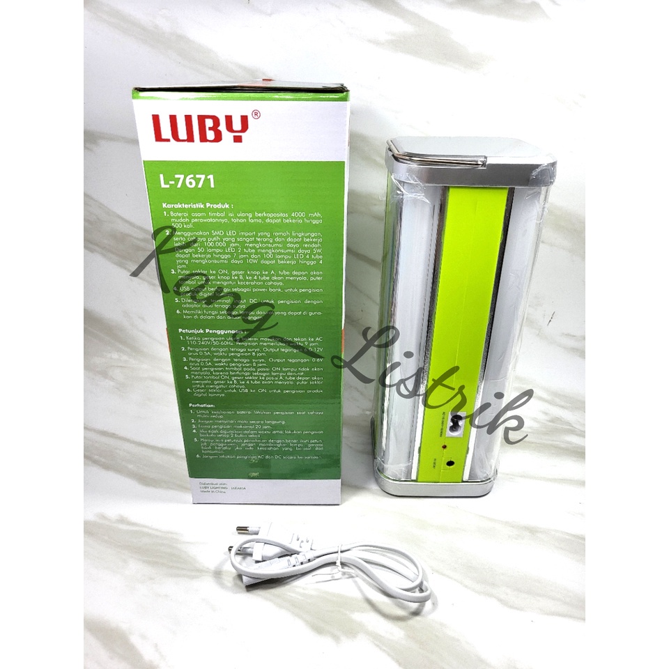 Lampu Emergency Luby L-7671