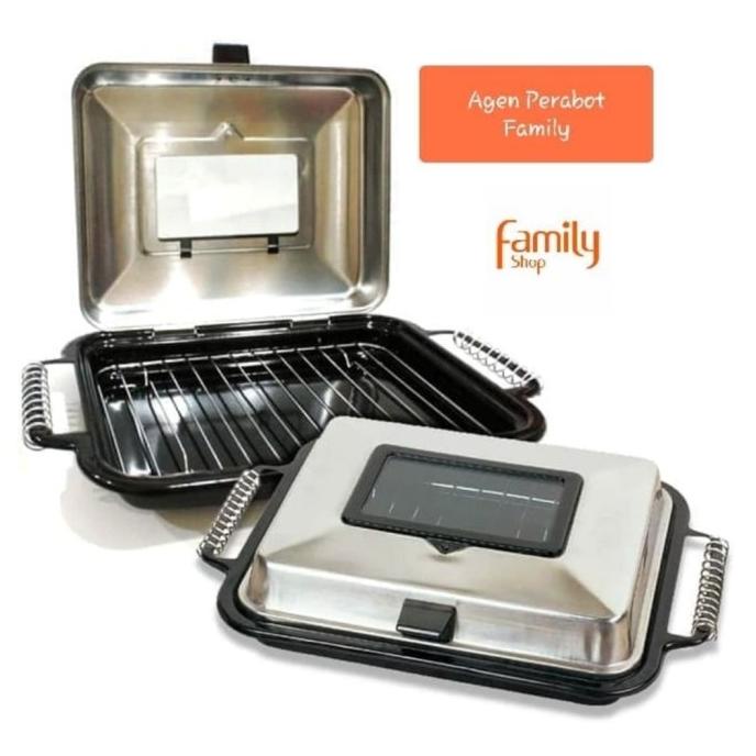Alat Panggangan Ikan Barbeque / Pemanggan Crystal Oven Maslon Maspion