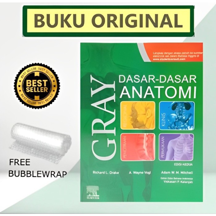 

[ Original ] Gray Dasar Dasar Anatomi Edisi 2 - Richard L. Drake