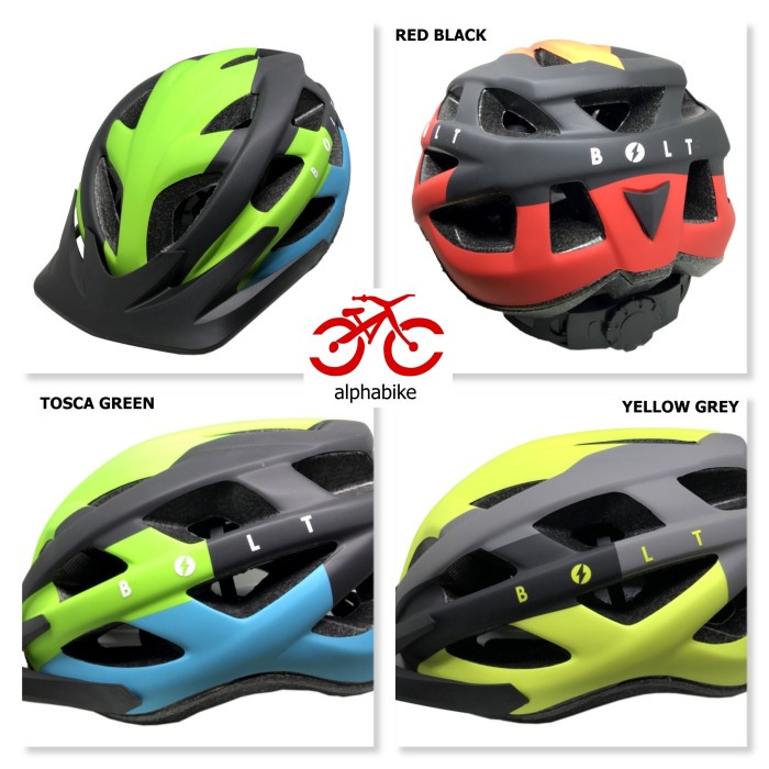 Promo Helm Sepeda Polygon New Bolt Mtb Roadbike Balap