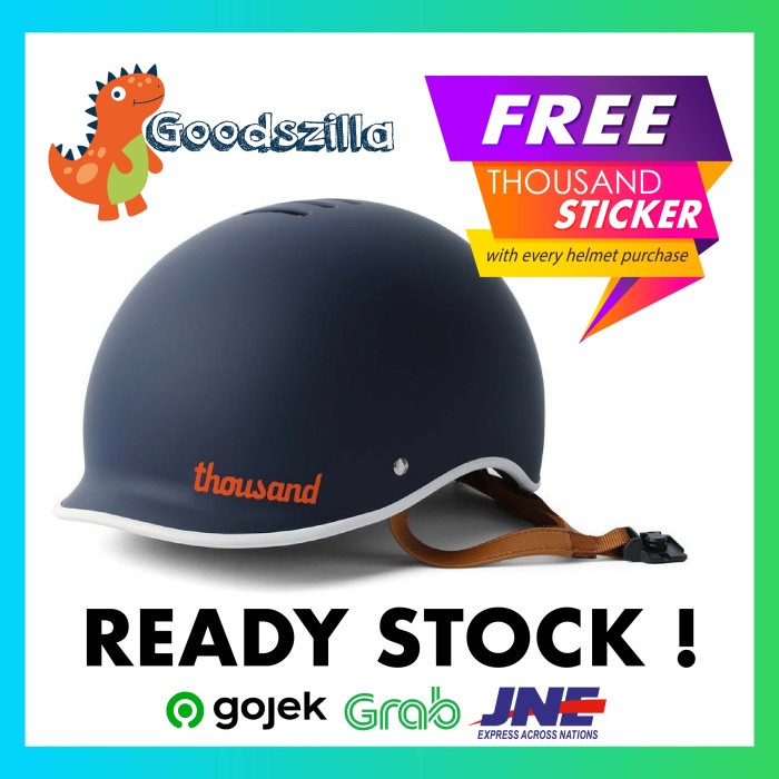Murah Helm Sepeda Thousand Helmet Heritage Collection- Thousand Navy