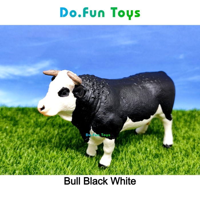 Bull Animal Figure / Miniatur Mainan Binatang Sapi Jantan