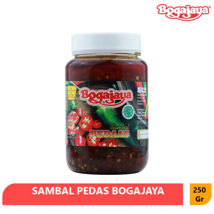

Sambal Pedas Boyya Surabaya Sambal Siap Saji 250 Gram