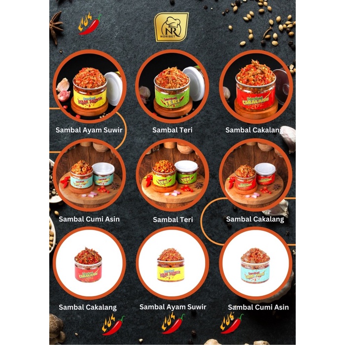 

Sambal Noribet Paket Kenyang Senang Sambel