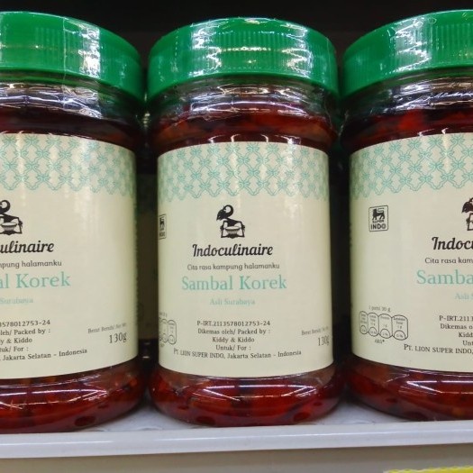 

Indoculinaire Sambal Korek Asli Surabaya 130 Gram