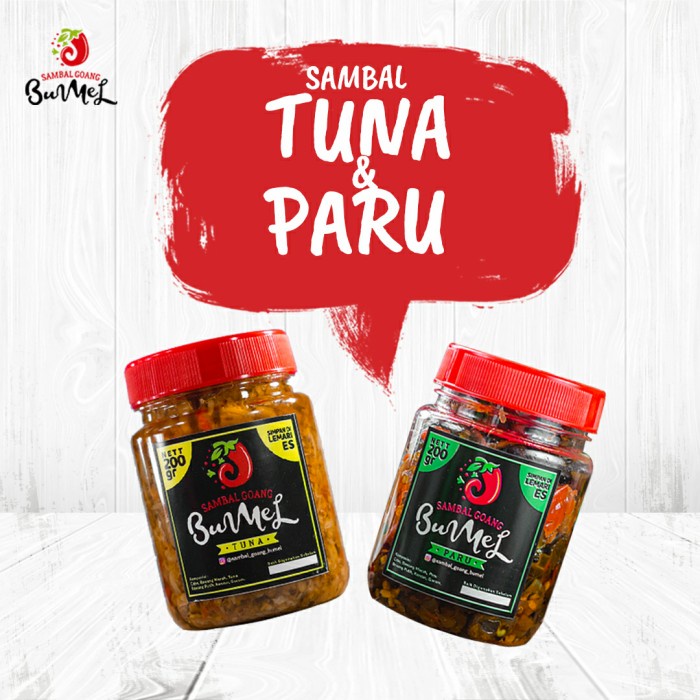 

Bundling Hemat (Sambal Tuna + Sambal Paru)