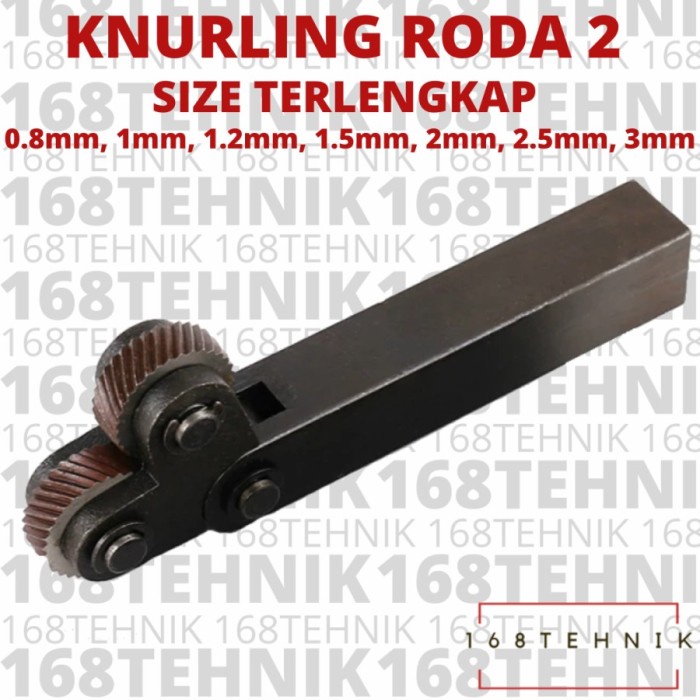 ✅New Knurling Kartel 2 Roda 3Mm / Knurling Tool 3 Mm Knurling Roda 2 3.0Mm Limited