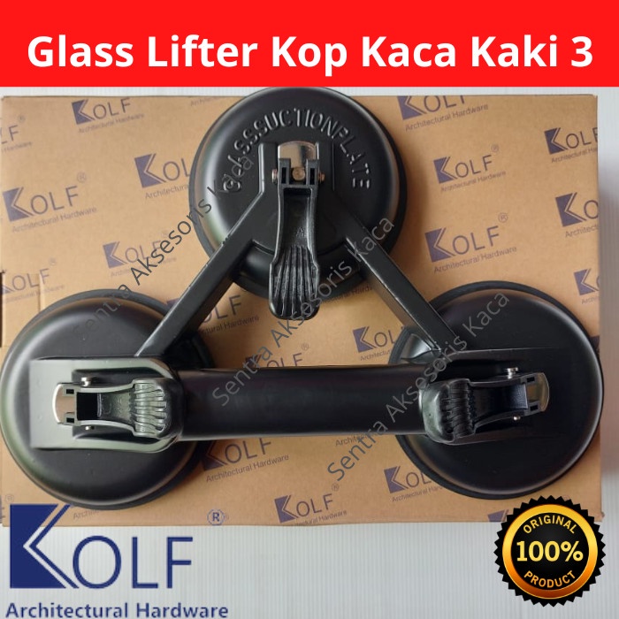 ✅New Kop Kaca Kaki 3 Heavy Duty 150 Kg Alat Kop 3 Kaki/Glass Lifter Kolf Berkualitas