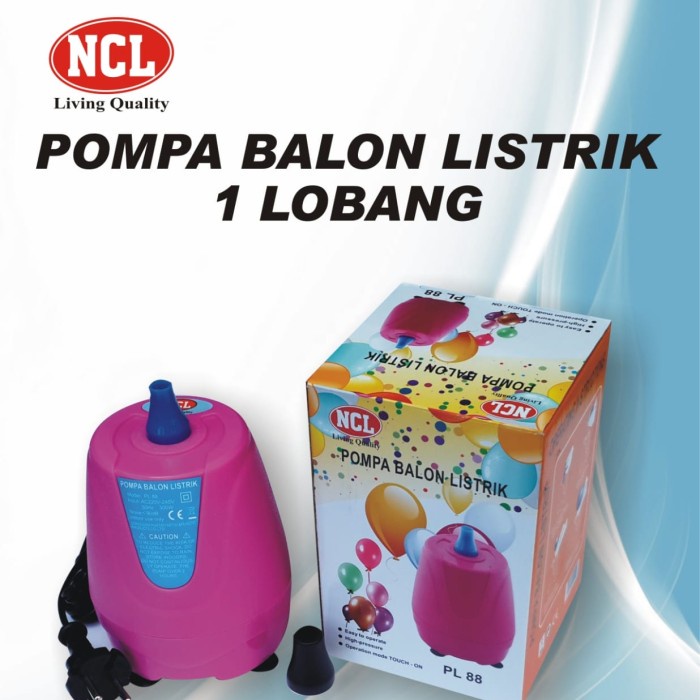 ✅Ready Ncl Pompa Balon Electric/Pompa Elektrik Listrik 1 Lubang Berkualitas