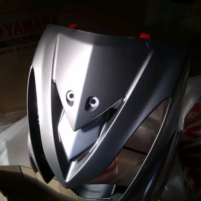 ✅Termurah Legslihead Tameng Depan Mio Soul Karbu Silver 14D-F8311-00-P3 Ori Ygp Limited