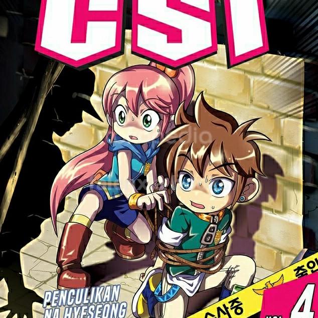 buku Komik Pintar : Detektif Sains Anak CSI 04 - Penculikan Na Hyese