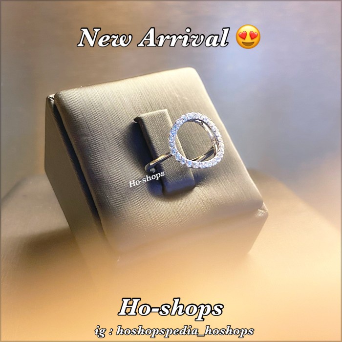 ✨Termurah Cincin Model Korea Mas Putih Kadar 75 750 Asli Emas Terbatas