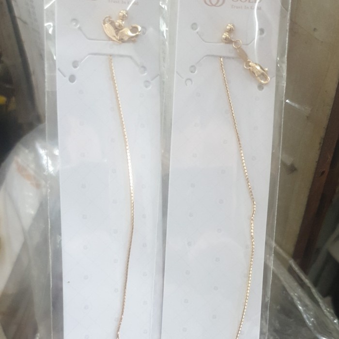 ✨Sale Gelang Serut Polos Italy Emas Asli 700 70 16K Gold 19 Cm Ubs Besar Terbaru