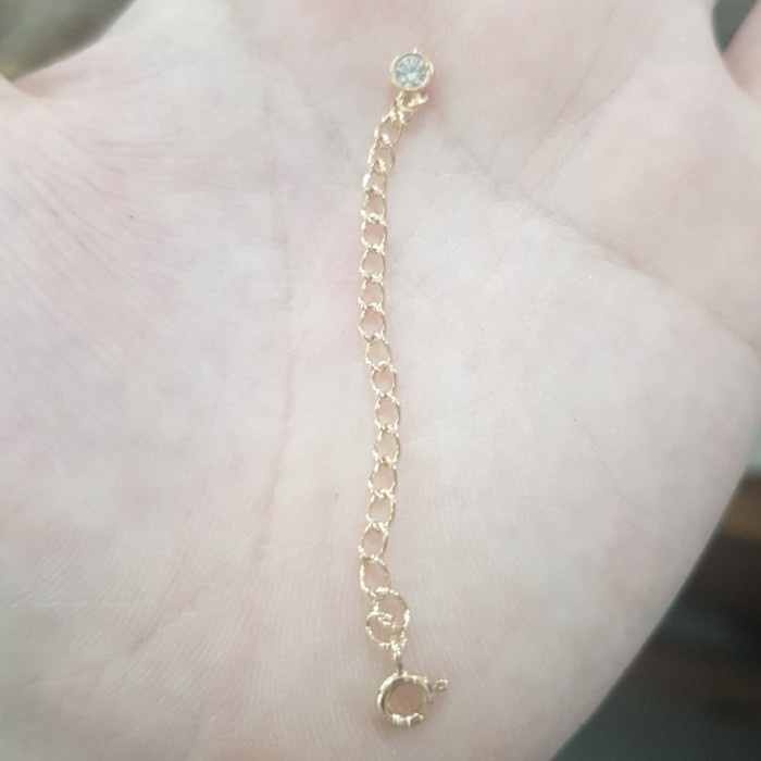 ✨Sale Extension Kalung Extension Gelang Nori Rantai Emas Asli 700 70 22 Terbatas