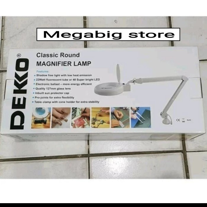 

✨Sale Magnifying Lamp Dekko 5In 3 Diopter Diskon
