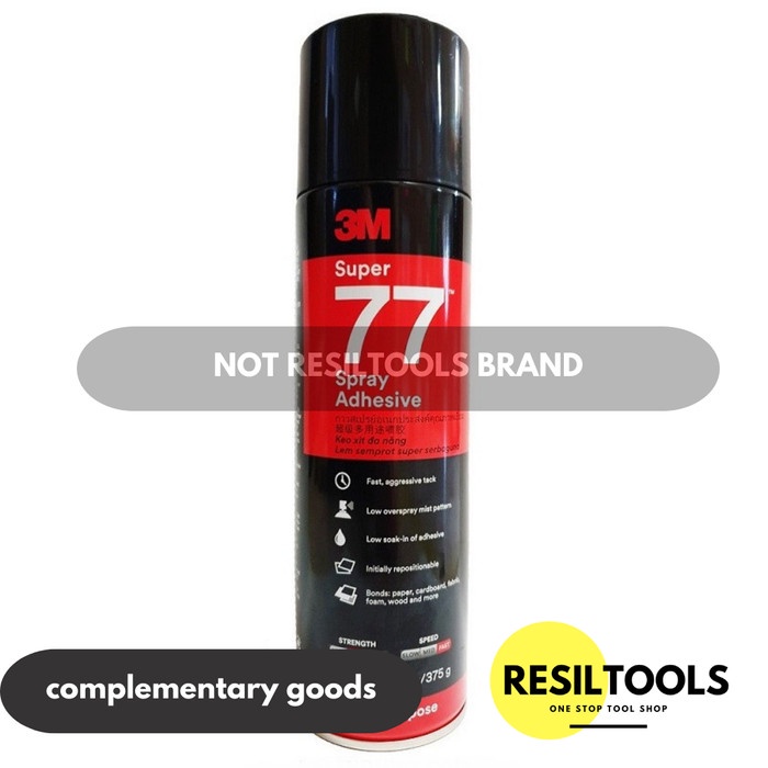 

✨Ready Lem Semprot Serbaguna Super 77 Spray Adhasive Perekat Kertas Plastik Terbaru