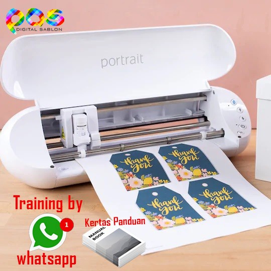 

✨Ready Mesin Cutting Silhouette Portrait 3 /Mesin Cutting Sticker Silhouette Diskon