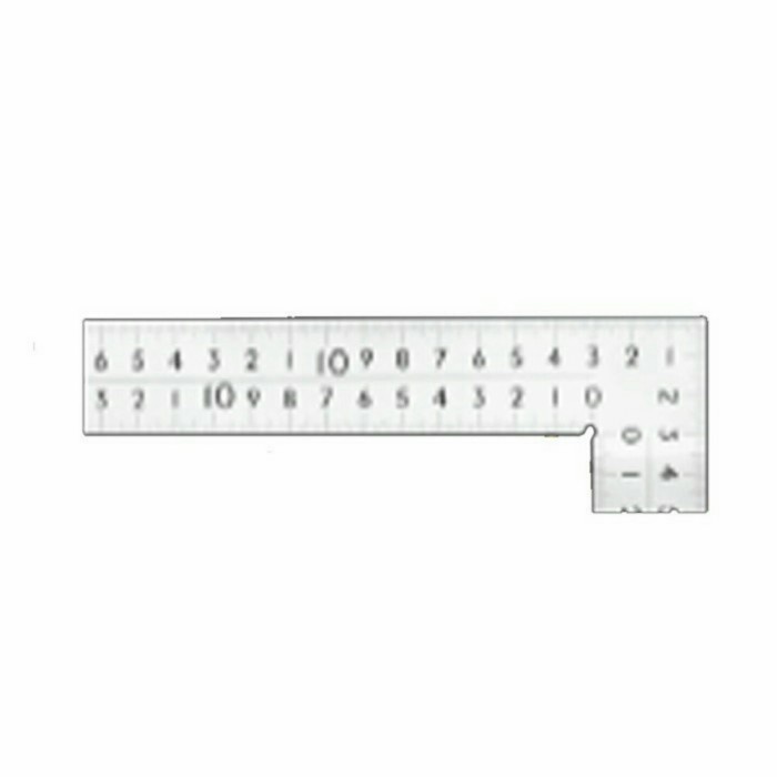 

✨Ready Shinwa Large Square Polish Finish 60Cm X 30Cm With 8 Scales-63413 Diskon