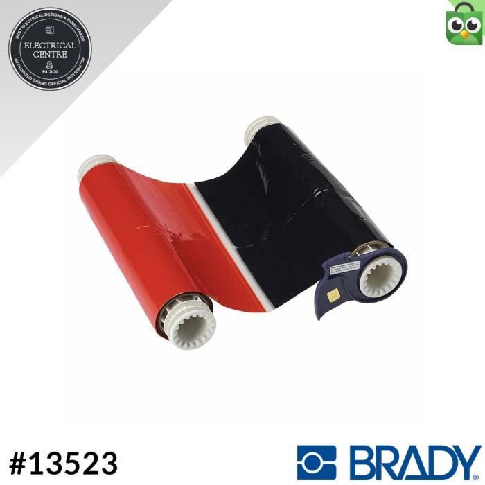 

✨Ready Brady Bbp85 R10000 2-Color Printer Ribbon 13523 Terbaru
