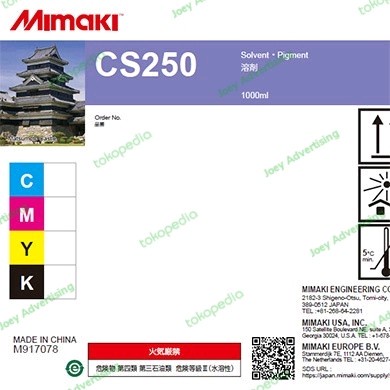 

✨Sale Mimaki Eco Solvent Ink Cs-250 1.000Ml Diskon