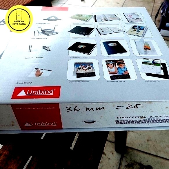 

✨Ready Cover Jilid Unibind Unicover A4 Plus 280-340P 36Mm Asli Original Limited