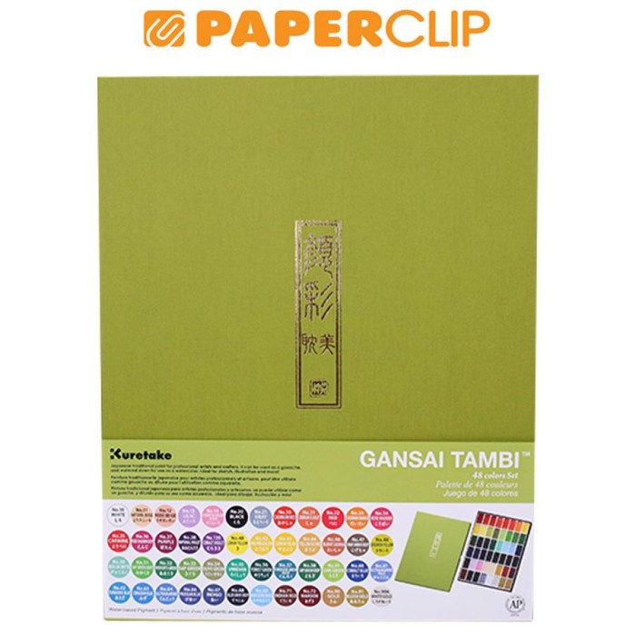 

Promo Watercolor Zig Kuretake Gansai Tambi Mc-20 48 Colors