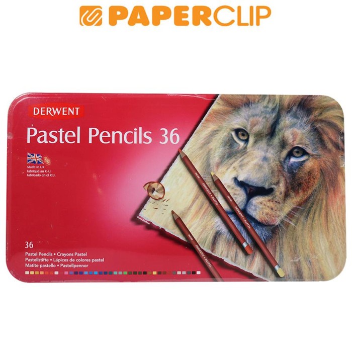

✨Ready Pensil Warna Set Derwent 36 Color Pastels 0700307Dw Terbaru