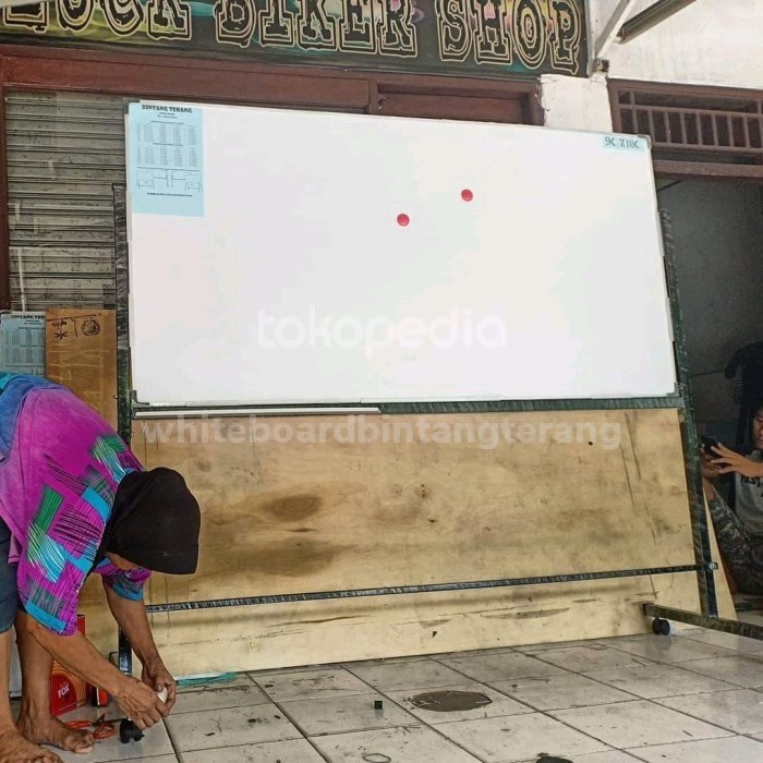 

✨Sale Papan Tulis Standing Magnet Uk 90X180 Singgel Limited